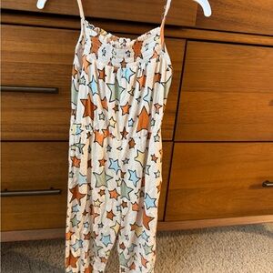 Posh Peanut Star Patterned Romper